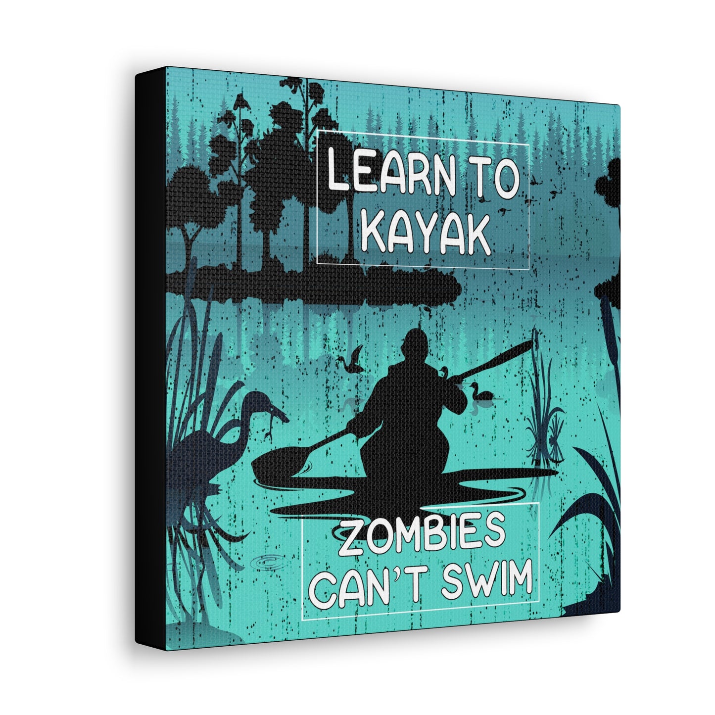 Canvas Gallery Wraps 10x10 Learn to Kayak