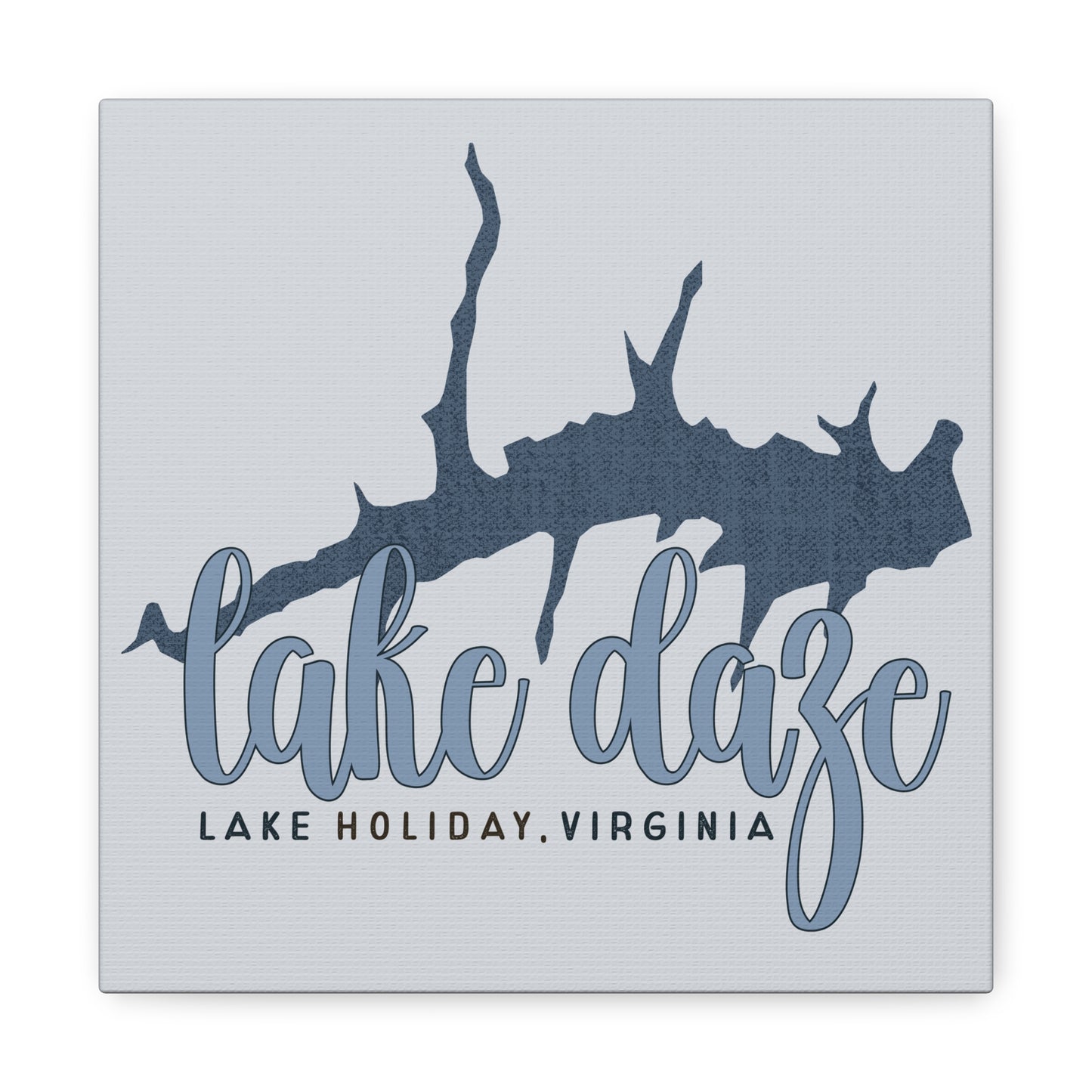 Canvas Gallery Wraps 10x10 Lake Daze Lake Holiday
