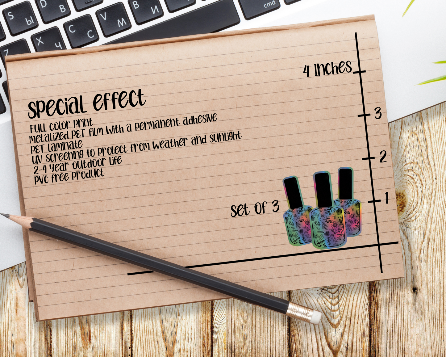 Premium Sticker Pack Holographic Collecton (5)