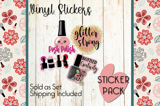 Premium Sticker Pack Vinyl Collection (4)