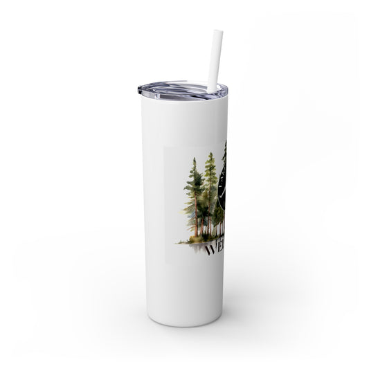 LHCC WELCOME Skinny Tumbler with Straw, 20oz Special Purchase